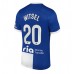 Atletico Madrid Axel Witsel #20 Bortedrakt 2023-24 Korte ermer